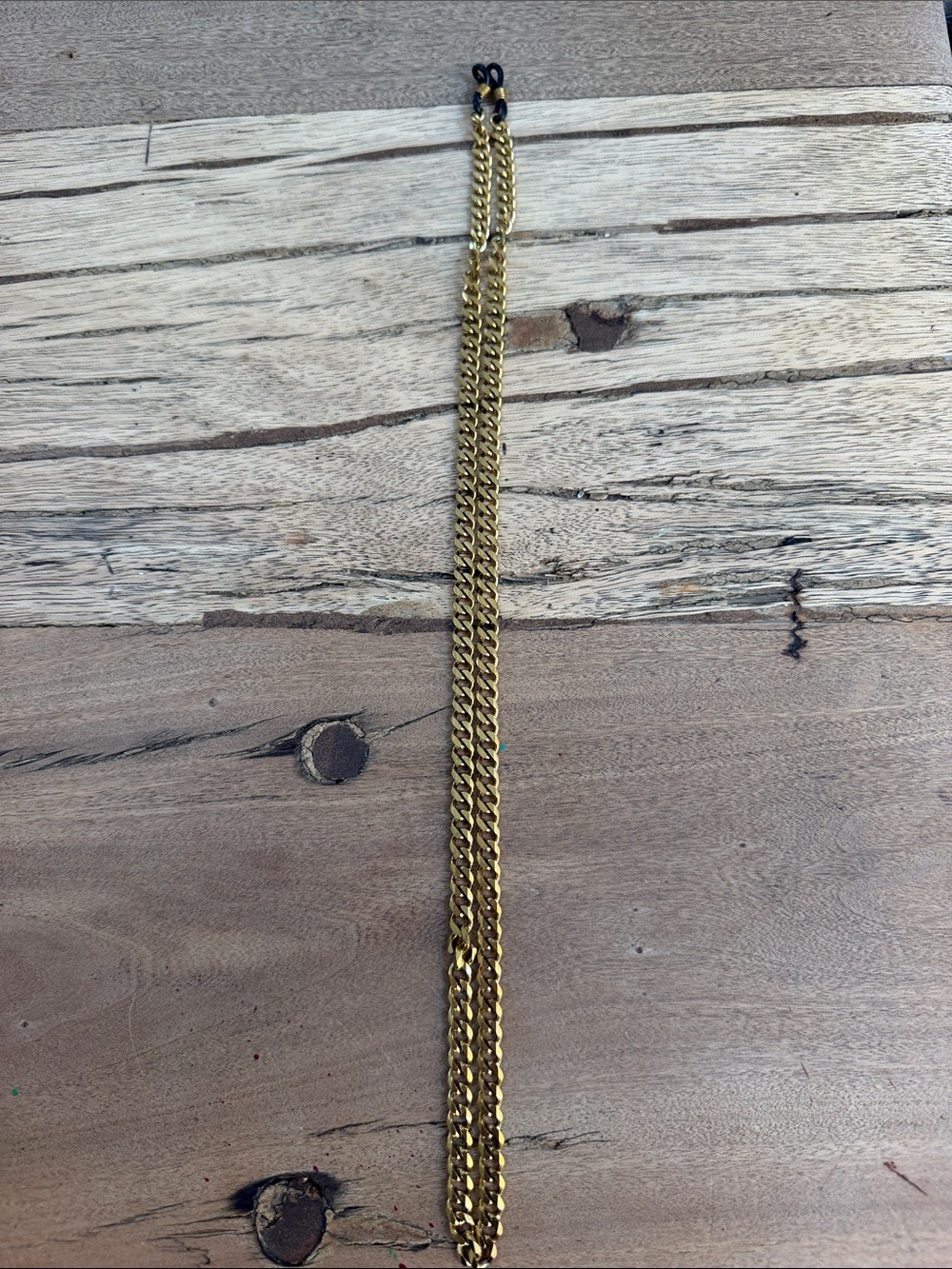 Gold Eyeglass Chain